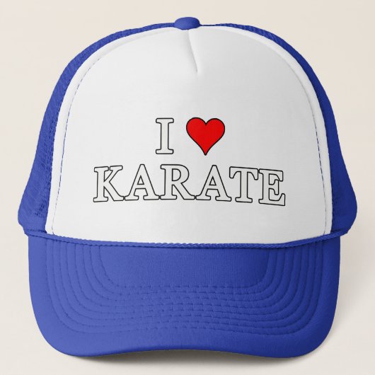 I Love Karate Pet (Voorkant)