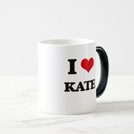 I Love Kate Magische Mok (Voorkant rechts)