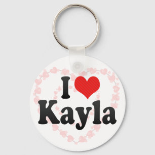 I Love Kayla Sleutelhanger