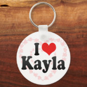I Love Kayla Sleutelhanger (Voorkant)