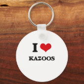 I Love Kazoos Sleutelhanger (Voorkant)
