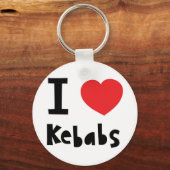 I love Kebabs Sleutelhanger (Voorkant)