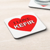 I Love Kefir Bier Onderzetter (Linkerzijde)