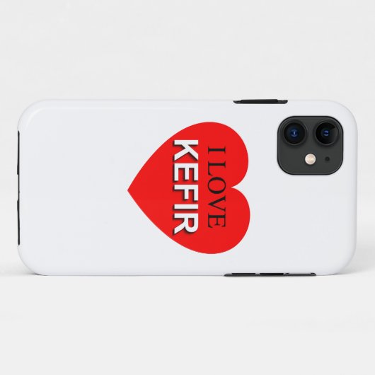 I Love Kefir Case-Mate iPhone Case (Achterkant (horizontaal))