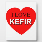 I Love Kefir Fotoplaat (Voorkant)