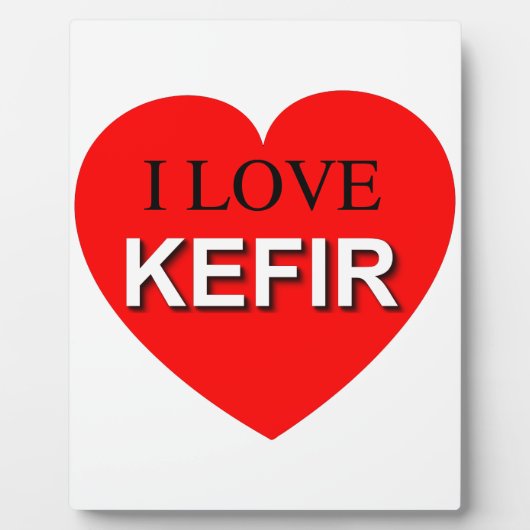 I Love Kefir Fotoplaat (Voorkant)