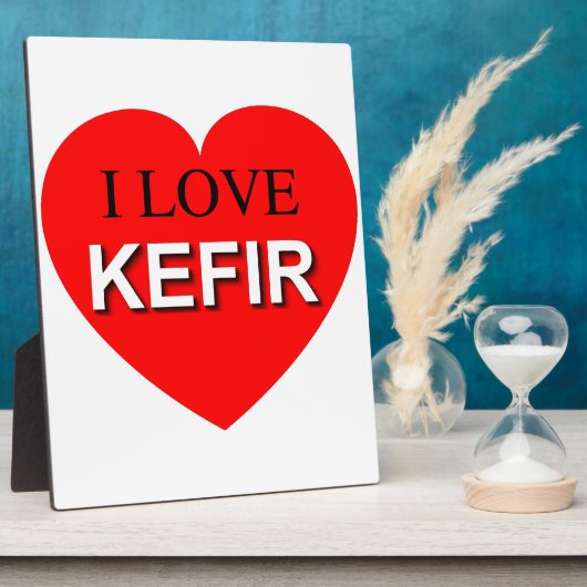 I Love Kefir Fotoplaat (Zijkant)
