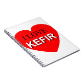 I Love Kefir Notitieboek (Rechterzijde)