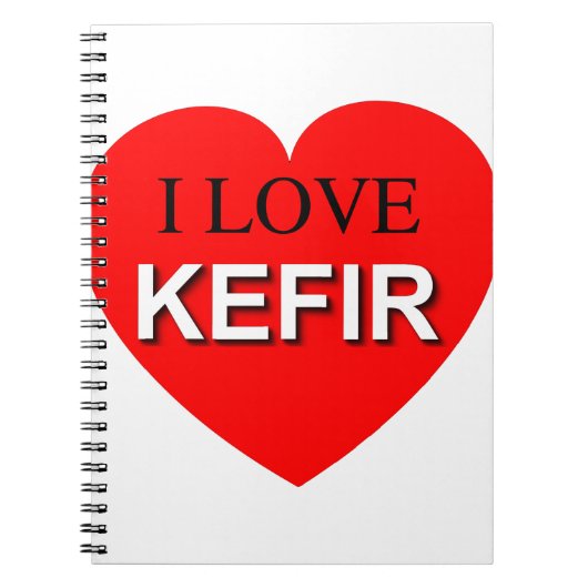 I Love Kefir Notitieboek (Voorkant)