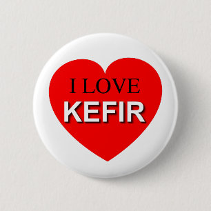 I Love Kefir Ronde Button 5,7 Cm
