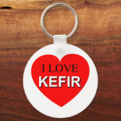 I Love Kefir Sleutelhanger (Voorkant)