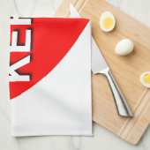 I Love Kefir Theedoek (Quarter Fold)