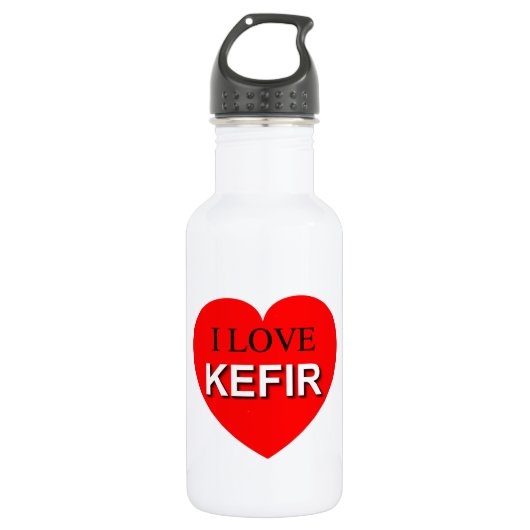 I Love Kefir Waterfles (Voorkant)