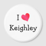 I Love Keighley Magneet<br><div class="desc">Ik hou van Keighley hartontwerp. Cute verjaardagsgeschenk ideeën.</div>