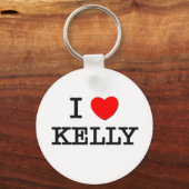 I Love Kelly Sleutelhanger (Voorkant)