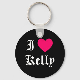 I Love Kelly Sleutelhanger