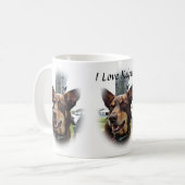 I Love Kelpies Coffee Mok (Voorkant links)