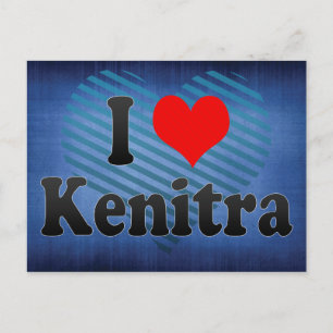 I Love Kenitra, Marokko Briefkaart
