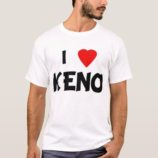 I Love Keno T-shirt (Voorkant)