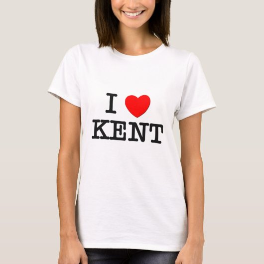 I Love Kent T-shirt (Voorkant)