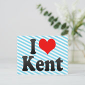 I Love Kent, Verenigde Staten Briefkaart (Staand voorkant)