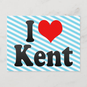 I Love Kent, Verenigde Staten Briefkaart