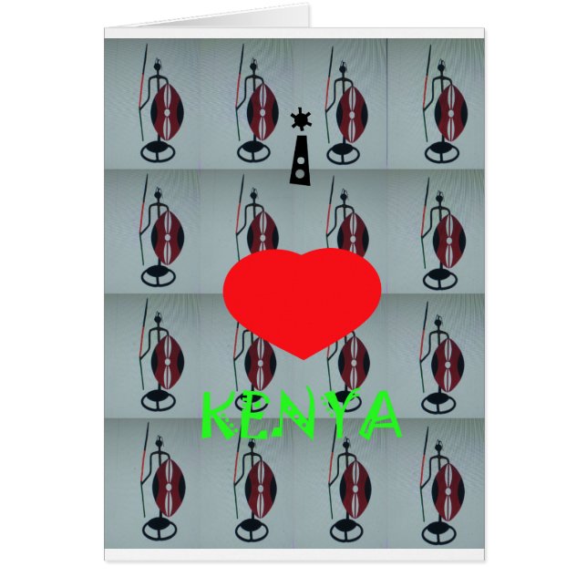 I Love Kenya (Voorkant)