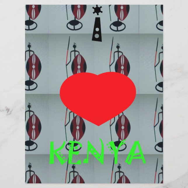 I Love Kenya (Voorkant)