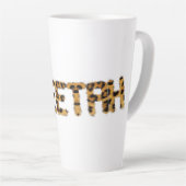 I Love Kenya Cheetah Safaris Latte Mok (Rechterhoek)