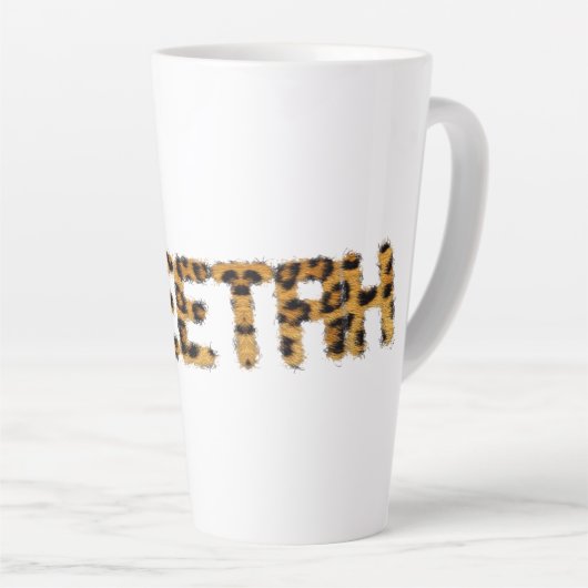 I Love Kenya Cheetah Safaris Latte Mok (Rechterhoek)