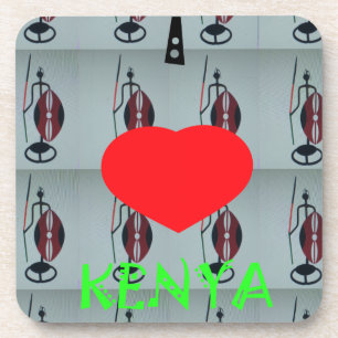 I Love Kenya Drankjes Onderzetter