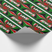 I Love Kenya Hakuna Matata Gifts Cadeaupapier (Hoek)