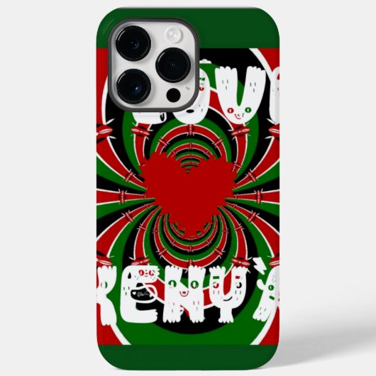 I Love Kenya Hakuna Matata Gifts Case-Mate iPhone Case (Achterkant)
