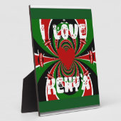 I Love Kenya Hakuna Matata Gifts Fotoplaat (Zijkant)