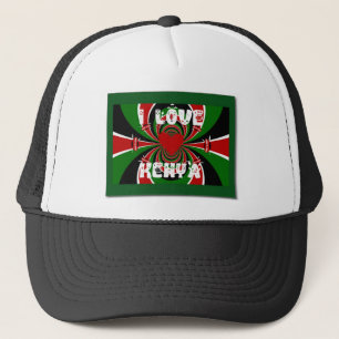 I Love Kenya Hakuna Matata Gifts Trucker Pet