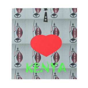I Love Kenya Notitieblok