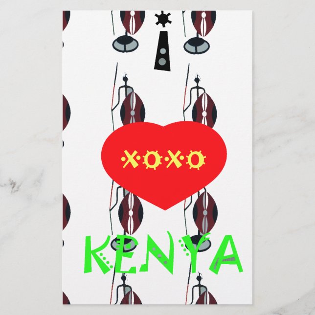 I Love Kenya XOXO (Voorkant)
