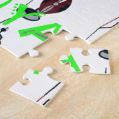 I Love Kenya XOXO Legpuzzel (Zijkant)