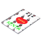 I Love Kenya XOXO Notitieboek (Linkerzijde)