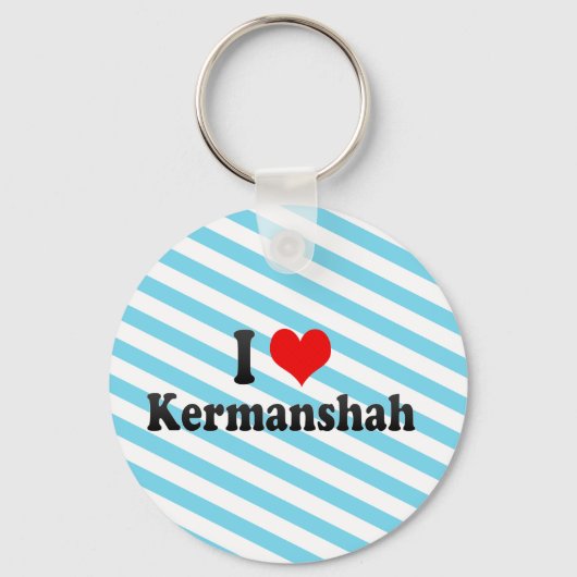 I Love Kermanshah, Iran Sleutelhanger (Voorkant)