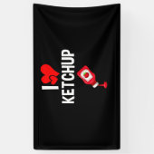 I love Ketchup Spandoek (Verticaal)