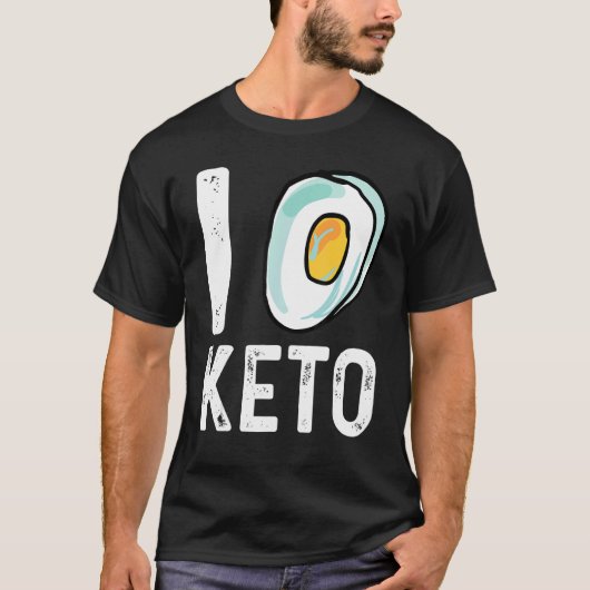 I Love Keto Keto Outfit Keto T-shirt (Voorkant)
