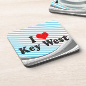 I Love Key West, Verenigde Staten Drankjes Onderzetter (Linkerzijde)
