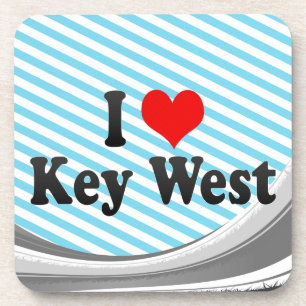 I Love Key West, Verenigde Staten Drankjes Onderzetter