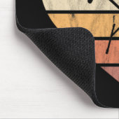 I Love Keyboard en Synthie Retro Heart Muismat (Hoek)