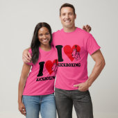 I Love Kickboxing T-shirt (Unisex)