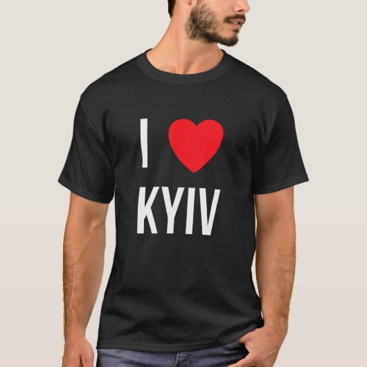 I Love Kiev T-shirt (Voorkant)