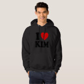I Love Kim Hoodie (Voorkant volledig)