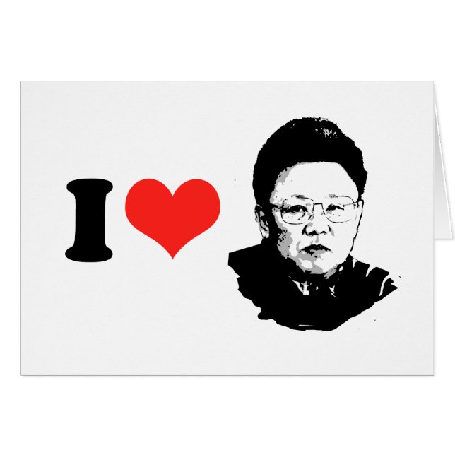 I Love Kim Jong Il (Voorkant Horizontaal)