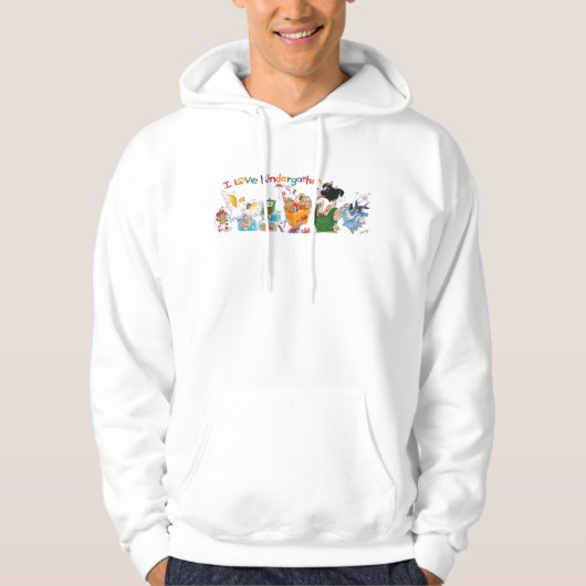 I Love Kindergarten Hoodie (Voorkant)